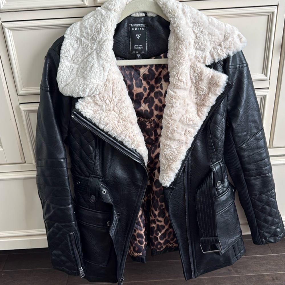 Black guess jacket